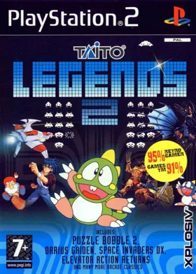 Taito Legends 2 box cover front